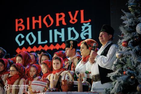 Casa de Cultură a Sindicatelor din Oradea a fost plină la concertul „Bihorul colindă”. Episcopul Sofronie, în rolul de gazdă (FOTO)