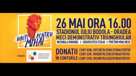 'Uniţi pentru Mihai Neşu': Prima tranşă a biletelor la tribuna zero s-au epuizat în doar câteva ore