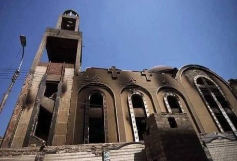 41 de persoane au murit într-un incendiu izbucnit într-o biserică din Egipt