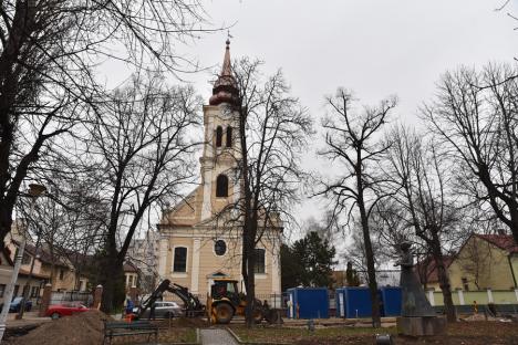 Primăria Oradea ar putea renunţa la drumul nou din strada Libertăţii, după ce Biserica Reformată a primit aviz pentru clasare ca monument istoric (FOTO)