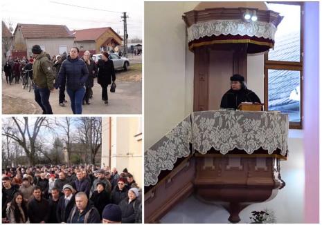 Răscoală în biserică: De ce s-au revoltat enoriașii reformați din Valea lui Mihai pe predicatoarea Kiss Csilla (VIDEO)