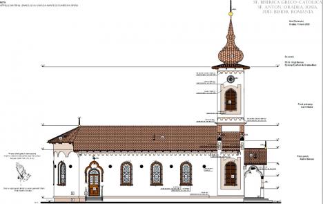 Credincioşii greco-catolici îşi construiesc în Piața Bobâlnei prima biserică din cartierul Ioşia Veche. Vezi cum va arăta! (FOTO)