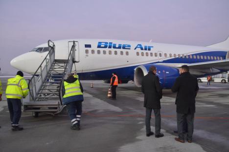 Blue Air a anulat zborurile spre şi dinspre Oradea, programate în restul lunii ianuarie, dar şi pentru februarie