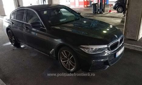 Nu doar coronavirus: Poliţiştii de frontieră din Borş au găsit un BMW de 70.000 de euro tocmai furat din Norvegia