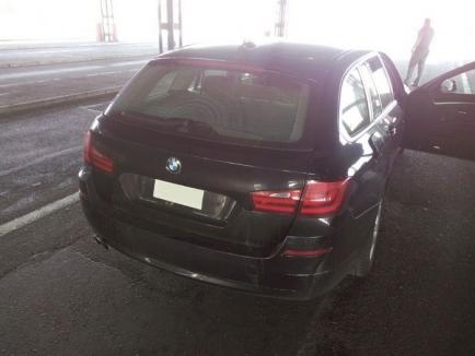 Un BMW de 35.000 euro, căutat în Danemarca, a fost descoperit în Borş