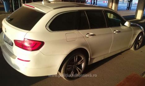 Un BMW de 11.000 de euro, furat din Italia, a fost oprit la frontiera Borş