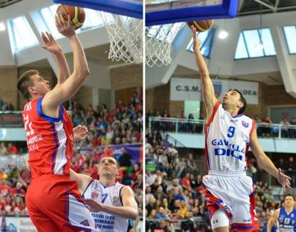 Bogdan Ţîbîrnă şi Dani Popescu revin în lotul CSM U Oradea pentru play-off