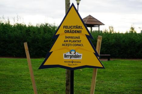 Bogdan Stelea a plantat arbori în Parcul Salca din Oradea (FOTO)