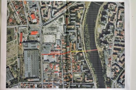 Primăria Oradea va face un 'coridor' pietonal, cu un nou pod peste Criş, spre zona Prima – Lotus Retail Park (FOTO)