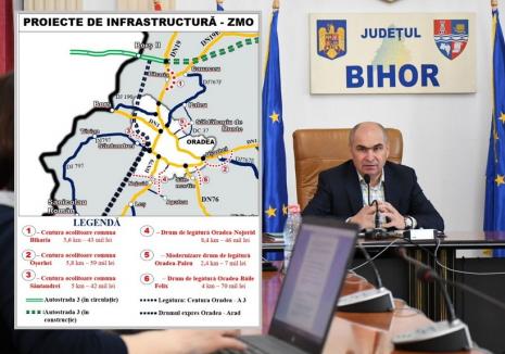 CJ Bihor anunță 11 oferte pentru centurile din Zona Metropolitană Oradea. Vezi ce firme 'se bat' pentru lucrări!