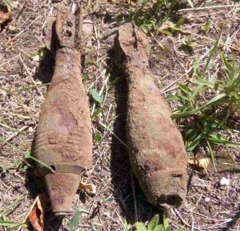 Două bombe găsite în Oradea, la fostele depozite de fier vechi de pe strada Barcăului