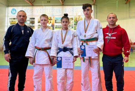 Două medalii pentru sportivii de la ACS Viitorul Borş, la Campionatul Naţional de judo juniori
