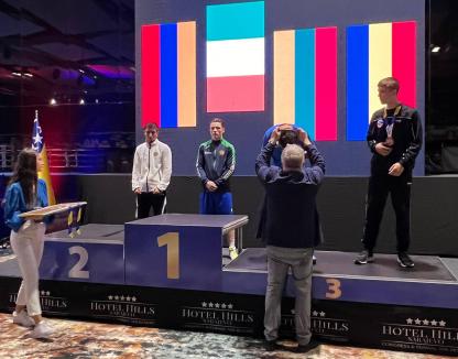 Salontanul Darius Stegari a cucerit medalia de bronz la Campionatul European de box pentru juniori de la Sarajevo