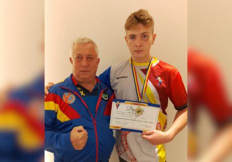 Orădeanul Andrei David Toth a devenit campion naţional la box pentru cadeţi