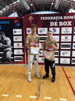 Două medalii de bronz pentru pugiliştii de la clubul Crişul Oradea la Cupa României