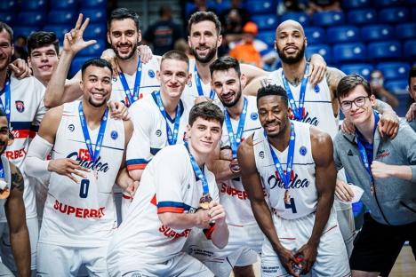 Performanță istorică pentru baschetul bihorean: CSM CSU Oradea a câştigat finala mică a FIBA Europe Cup!