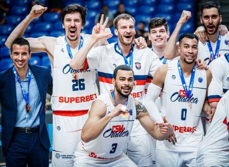 Performanță istorică pentru baschetul bihorean: CSM CSU Oradea a câştigat finala mică a FIBA Europe Cup!