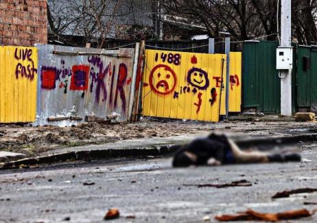Masacrul de lângă Kiev: Imagini șocante după retragerea invadatorilor ruși (FOTO/VIDEO)
