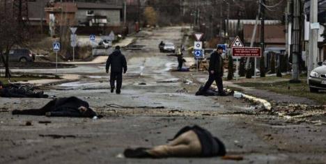 Masacrul de lângă Kiev: Imagini șocante după retragerea invadatorilor ruși (FOTO/VIDEO)