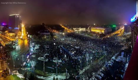 400.000 de români sunt în stradă. Premierul Grindeanu: Nu demisionez! (VIDEO)