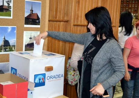Votaţi ce preferaţi! Primăria Oradea dă startul votului la urnă în bugetarea participativă