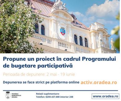 Orădenii au depus primele 10 proiecte de bugetare participativă pe platforma municipalității. Vezi ce doresc! (FOTO)