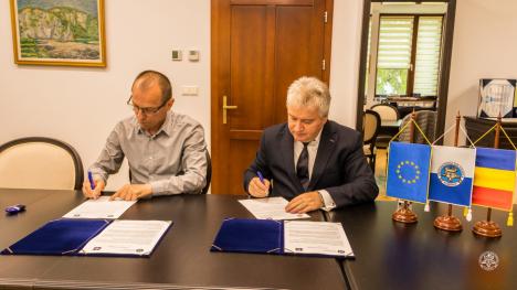 Protocol de colaborare între FC Bihor și Universitatea din Oradea. Ce facilități vor avea fotbaliștii
