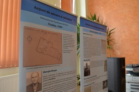 Lumini în noapte: Expoziţia omagiu pentru cei care au salvat evrei în timpul Holocaustului, vernisată în prezenţa ambasadorului Danemarcei (FOTO)