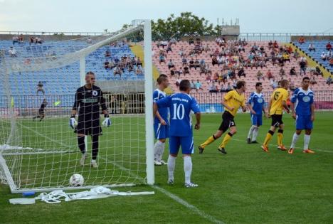 CS Oşorhei s-a impus cu 3-1 în primul joc pe teren propriu din Liga a III-a (FOTO)