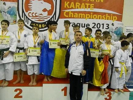 Rezultate bune pentru karateka orădeni la Campionatul Mondial de Fudokan de la Praga