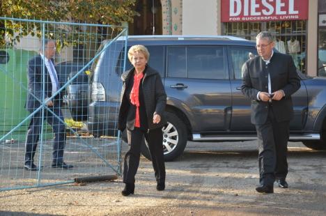 Ministrul Apelor, în inspecţie pe malul Crişului, în zona Independenţei: Lucrările vor fi gata până în decembrie (FOTO)
