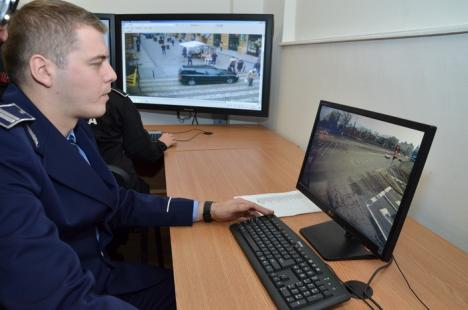 "Ochii" pe Oradea! Sistemul de monitorizare video al oraşului a fost inaugurat (FOTO)