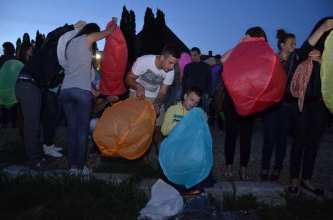 ASUOfest s-a terminat cu lampioane colorate "aruncate" peste oraş (FOTO)