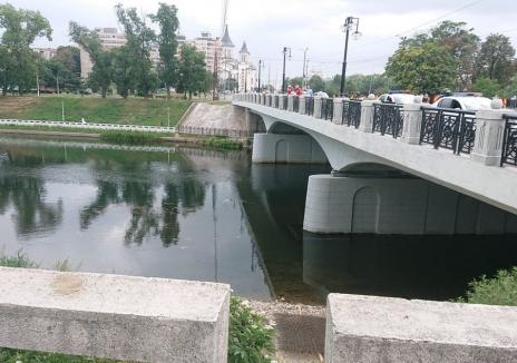 Cadavru găsit plutind în Crișul Repede în Oradea, lângă Podul Dacia (VIDEO)