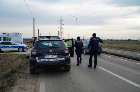 Cadavru descoperit lângă drumul dintre Oradea și Sântandrei (FOTO)