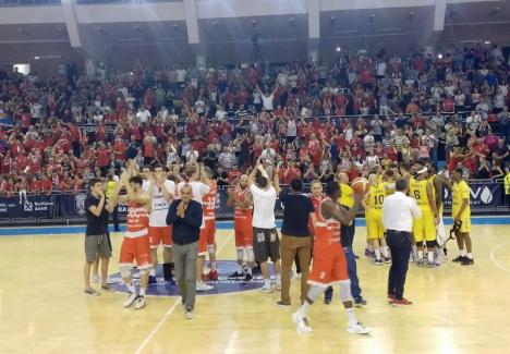 Jucăm în finală! CSM Oradea a învins CSU Sibiu şi se va lupta pentru titlul de campioană (FOTO)