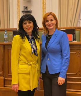 Camelia Dulca, noua președintă a Organizației Femeilor Liberale din Oradea. Este consilier local și șefa ARR Bihor (FOTO)