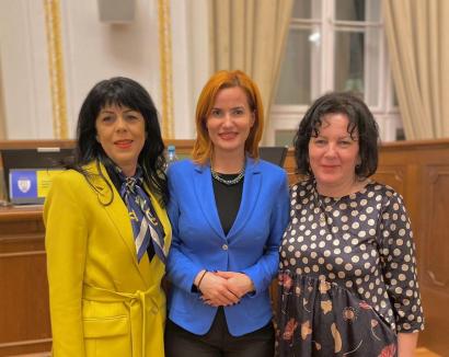 Camelia Dulca, noua președintă a Organizației Femeilor Liberale din Oradea. Este consilier local și șefa ARR Bihor (FOTO)
