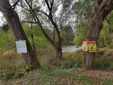 Defileul Crişului Repede, supravegheat video non-stop: Cetăţenii care vor arunca gunoaie pe malurile râului vor fi filmaţi şi amendaţi! (FOTO / VIDEO)