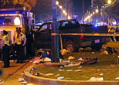 Cel puţin 28 de răniţi, după ce un vehicul a intrat într-o mulţime la New Orleans