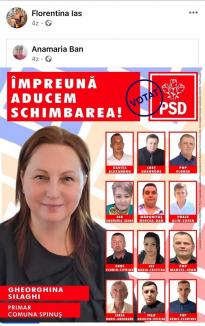 Președintă și locțiitoare de secție de votare din Spinuș, acuzate de primarul PNL că sunt propagandiste ale candidatei PSD (FOTO)