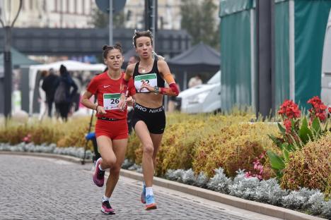 Campionatul Naţional de Alergare pe Şosea 5 km de la Oradea: Orădeanca Diana Verdeş este vicecampioană naţională (FOTO/VIDEO)