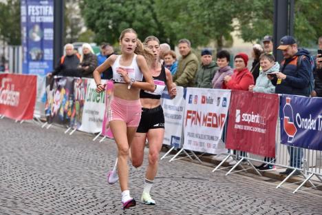 Campionatul Naţional de Alergare pe Şosea 5 km de la Oradea: Orădeanca Diana Verdeş este vicecampioană naţională (FOTO/VIDEO)