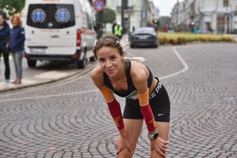 Campionatul Naţional de Alergare pe Şosea 5 km de la Oradea: Orădeanca Diana Verdeş este vicecampioană naţională (FOTO/VIDEO)