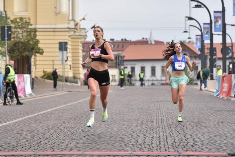 Campionatul Naţional de Alergare pe Şosea 5 km de la Oradea: Orădeanca Diana Verdeş este vicecampioană naţională (FOTO/VIDEO)