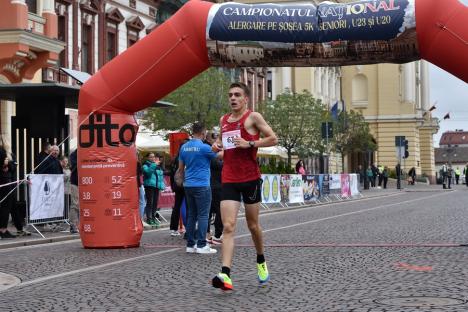 Campionatul Naţional de Alergare pe Şosea 5 km de la Oradea: Orădeanca Diana Verdeş este vicecampioană naţională (FOTO/VIDEO)