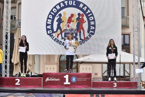 Campionatul Naţional de Alergare pe Şosea 5 km de la Oradea: Orădeanca Diana Verdeş este vicecampioană naţională (FOTO/VIDEO)