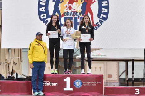 Campionatul Naţional de Alergare pe Şosea 5 km de la Oradea: Orădeanca Diana Verdeş este vicecampioană naţională (FOTO/VIDEO)