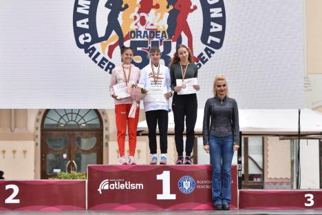 Campionatul Naţional de Alergare pe Şosea 5 km de la Oradea: Orădeanca Diana Verdeş este vicecampioană naţională (FOTO/VIDEO)