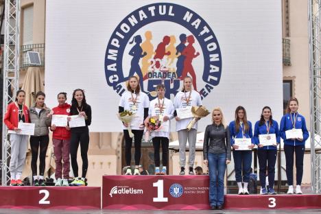 Campionatul Naţional de Alergare pe Şosea 5 km de la Oradea: Orădeanca Diana Verdeş este vicecampioană naţională (FOTO/VIDEO)